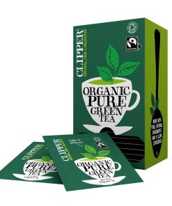 Clipper Fairtrade Organic Green Tea Bag Envelopes Pack 25 (CZ730)