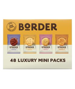 Border Mini-Pack Biscuit Assortment 4 Varieties 48 Twin Packs (CZ748)