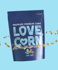 LOVE CORN Crunchy Corn Snack Sea Salt 10x45g (CZ753)