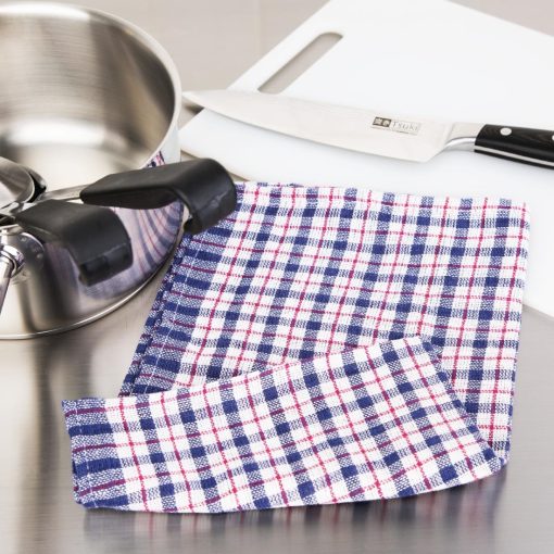 Nisbets Essentials Tea Towels Pack of 5 (DA059)