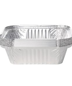 Fiesta Recyclable Foil Containers Medium 450ml - 16oz Pack of 500 (DA086)