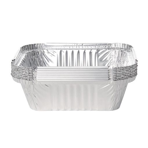 Fiesta Recyclable Foil Containers Medium 450ml - 16oz Pack of 500 (DA086)