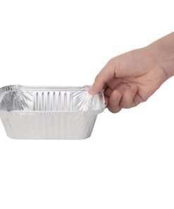 Fiesta Recyclable Foil Containers Medium 450ml - 16oz Pack of 500 (DA086)