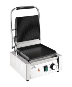 Nisbets Essentials Contact Grill Ribbed Top (DA396)