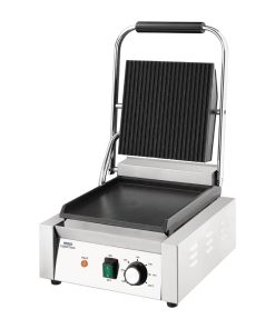 Nisbets Essentials Contact Grill Ribbed Top (DA396)