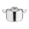 Nisbets Essentials Stainless Steel Stew Pot 5-6Ltr (DB254)