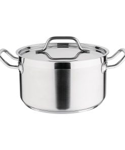 Nisbets Essentials Stainless Steel Stew Pot 5-6Ltr (DB254)