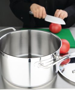 Nisbets Essentials Stainless Steel Stew Pot 5-6Ltr (DB254)