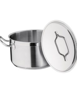 Nisbets Essentials Stainless Steel Stew Pot 5-6Ltr (DB254)