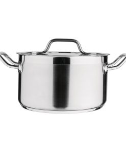 Nisbets Essentials Stainless Steel Stew Pot 5-6Ltr (DB254)