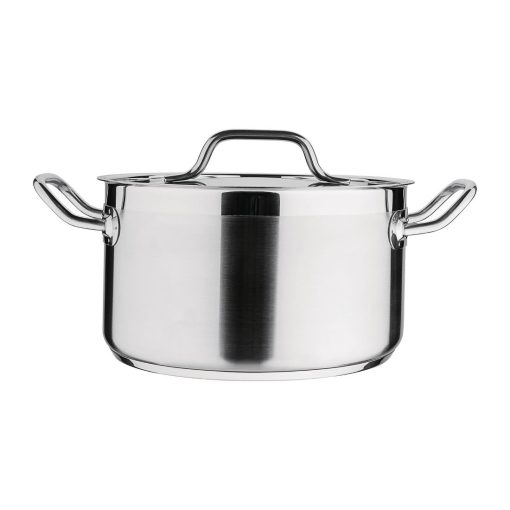 Nisbets Essentials Stainless Steel Stew Pot 5-6Ltr (DB254)