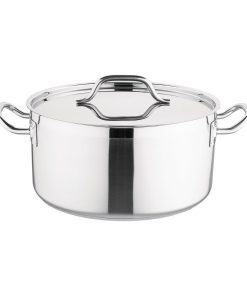 Nisbets Essentials Stainless Steel Stew Pot 12Ltr (DB255)