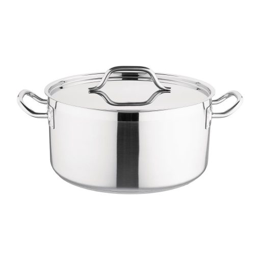 Nisbets Essentials Stainless Steel Stew Pot 12Ltr (DB255)