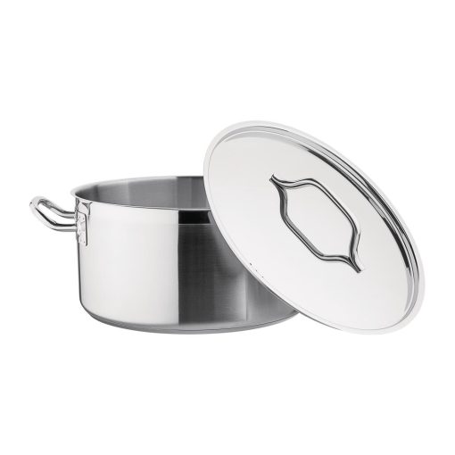 Nisbets Essentials Stainless Steel Stew Pot 12Ltr (DB255)