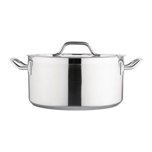 Nisbets Essentials Stainless Steel Stew Pot 12Ltr (DB255)