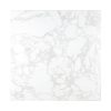 Bolero Square Marble Effect Tabletop White 600mm (DC301)