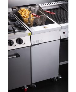 Buffalo Single Tank Twin Basket Freestanding Gas Fryer (DC319-N)