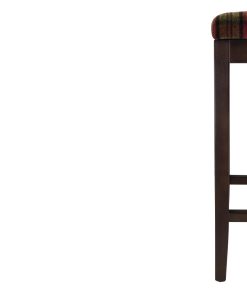 Bolero Dale High Stool Claret Tartan Single (DC825)