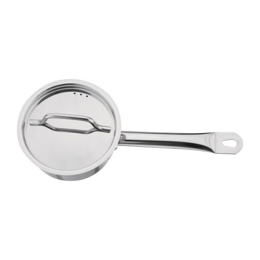 Nisbets Essentials Stainless Steel Saucepan 900ml (DF669)