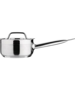 Nisbets Essentials Stainless Steel Saucepan 900ml (DF669)