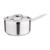 Nisbets Essentials Stainless Steel Saucepan 3000ml (DF671)