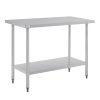Nisbets Essentials Self Assembly Stainless Steel Table 1200 x 600mm (DF677)