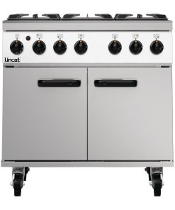 Lincat Phoenix Natural Gas 6 Burner Oven Range PHGR01-N (DG284-N)