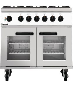 Lincat Phoenix Natural Gas Dual Fuel Oven Range 6 Burners PHDR01-N (DG285-N)