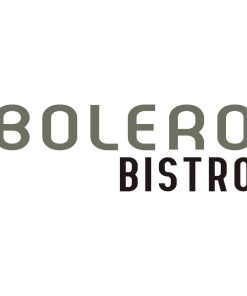 Bolero Bistro Steel High Stool with Backrest Black Pack of 4 (DL882)
