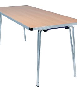 Gopak Contour Folding Table Beech 6ft (DM600)