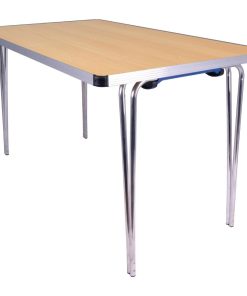 Gopak Contour Folding Table Beech 4ft (DM602)
