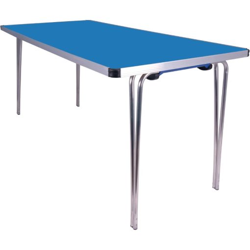 Gopak Contour Folding Table Blue 5ft (DM607)