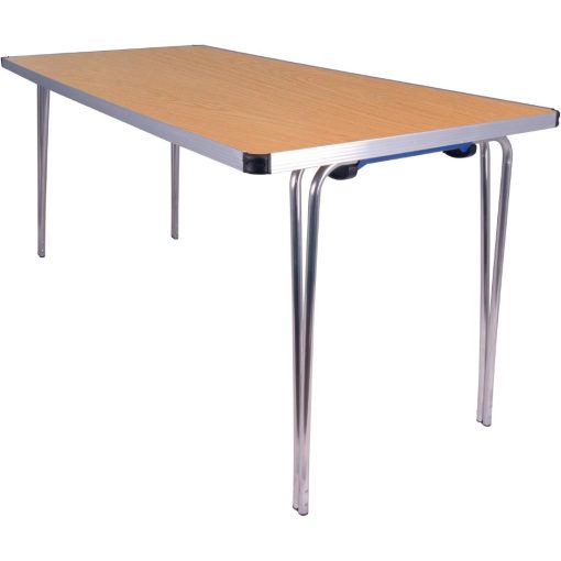 Gopak Contour Folding Table Oak 5ft (DM610)