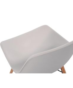 Bolero Arlo Side Chair White Pack of 2 (DM840)