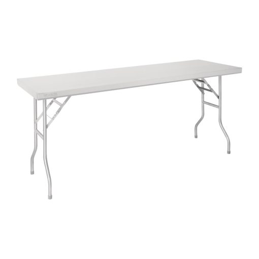 Vogue Stainless Steel Folding Work Table 1830x760x780 (DR195)