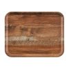 Cambro Madeira Laminate Canteen Tray Brown Oak 460mm (DR586)