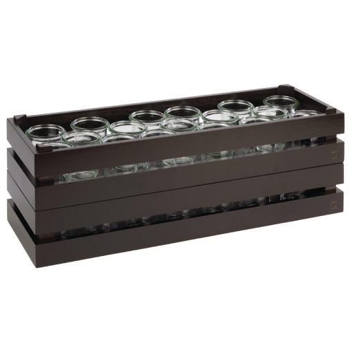 APS Superbox Buffet Crate Black GN2-4 (DR739)