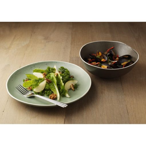 Olympia Chia Plates Green 270mm Pack of 6 (DR800)