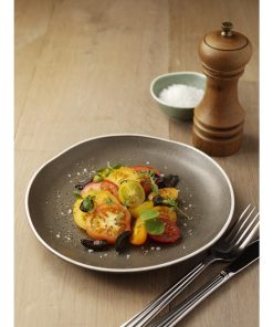 Olympia Chia Plates Charcoal 270mm Pack of 6 (DR814)
