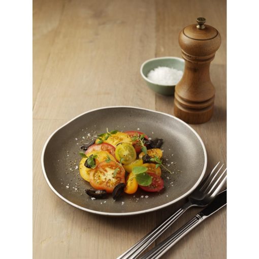 Olympia Chia Plates Charcoal 270mm Pack of 6 (DR814)