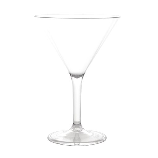 Olympia Kristallon Polycarbonate Martini Glasses 300ml Pack of 12 (DS131)