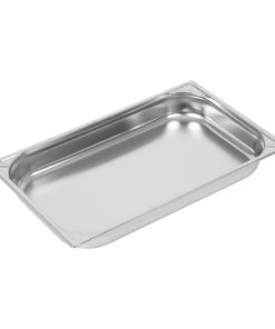 Vogue Heavy Duty Stainless Steel 1-1 Gastronorm Tray 65mm (DW433)