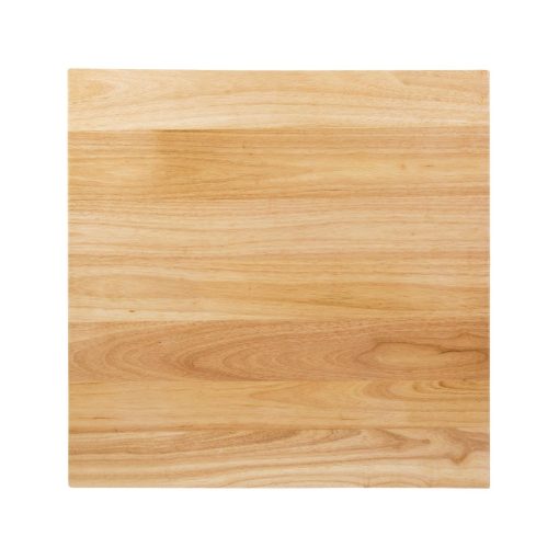 Bolero Pre-drilled Square Table Top Natural 700mm (DY737)