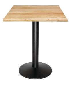 Bolero Pre-drilled Square Table Top Natural 700mm (DY737)