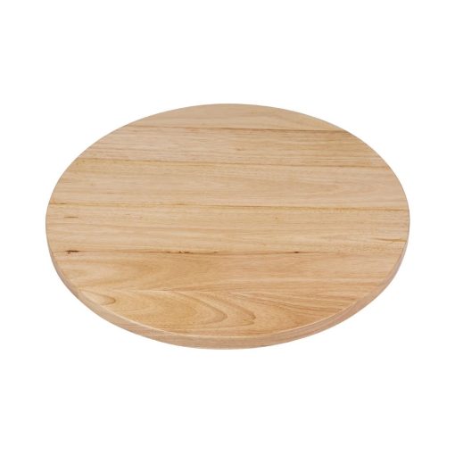 Bolero Pre-drilled Round Tabletop Natural 600mm (DY738)