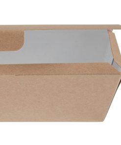 Colpac Compostable Kraft Food Boxes 250mm Pack of 150 (FA363)