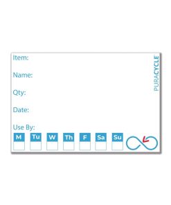 Puracycle Reusable Day Labels Pack of 50 (FB281)