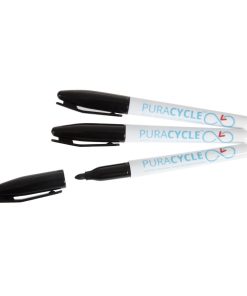 Puracycle Non-Toxic Marker Pens Black 3 Pack (FB284)