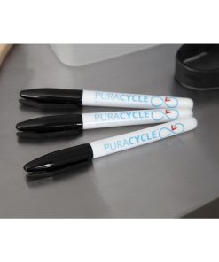 Puracycle Non-Toxic Marker Pens Black 3 Pack (FB284)