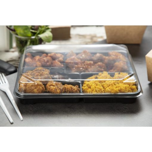 Faerch Recyclable Bento Box Lids 263 x 201mm Pack of 90 (FB290)